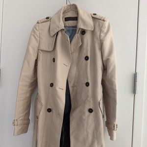 Zara Trench Coat - Tan XS (US4)